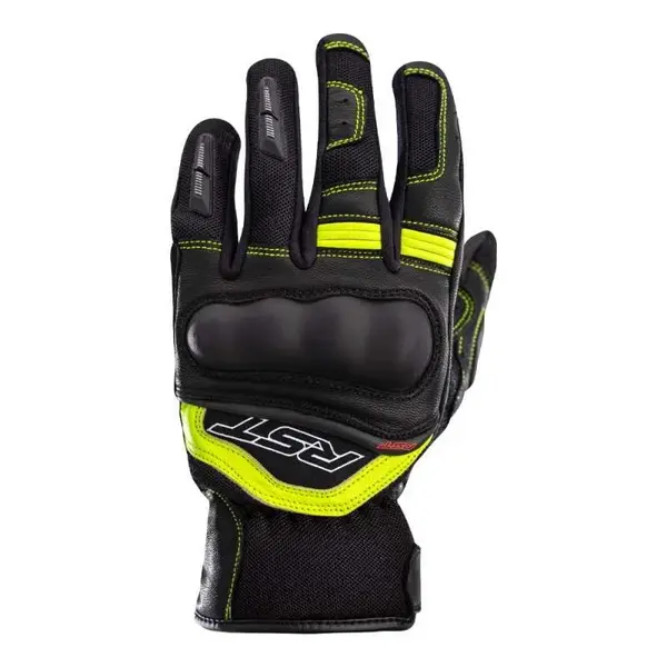 image of RST Urban Air 3 Mesh Ce Mens Glove Black Neon Yellow Size 10