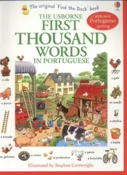 Image of The Usborne first thousand words in Portuguese by Heather Amery