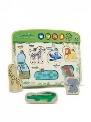 Image of Interactive Wooden Animal Puzzle