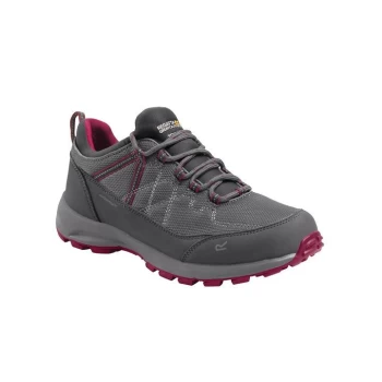 image of Regatta Lady Samaris Lite Low Waterproof & Breathable Walk - Granite/Beet