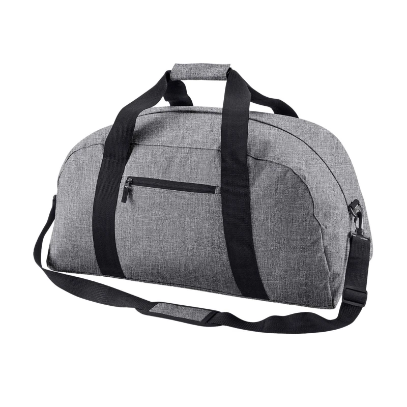 Image of Bagbase Mens Classic Holdall in Grey Grey Male