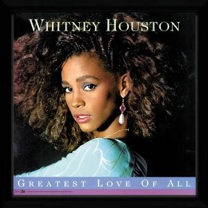 Image of Whitney Houston Greatest Love Of All Framed Album Print