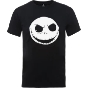 Image of Disney The Nightmare Before Christmas Jack Skellington Black T-Shirt - S - Black