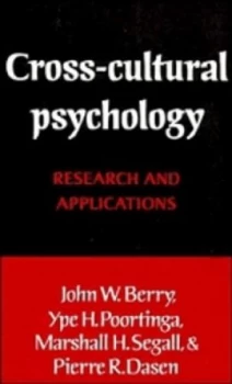 Image of Cross-Cultural Psychology by John W. Berry Paperback