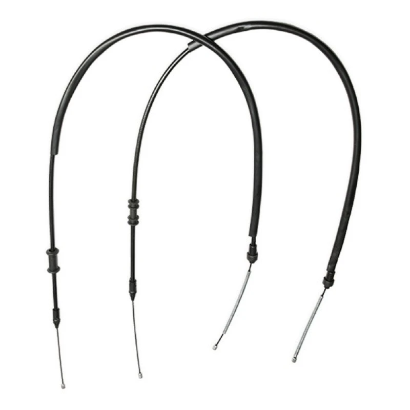 Image of RIDEX 124C1429 Brake Cable Left, 1420/1085mm Cable,parking brake (124)