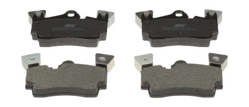Image of JURID 573638J Brake pad set prepared for wear warning indicator Brake Pad Set,disc brake (402)