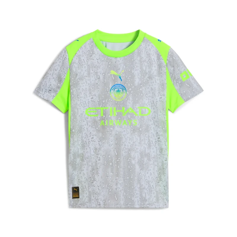 Image of Puma Manchester City Third Kids Shirt 2025/26 Bleu Unisex 6 ans 780365-03