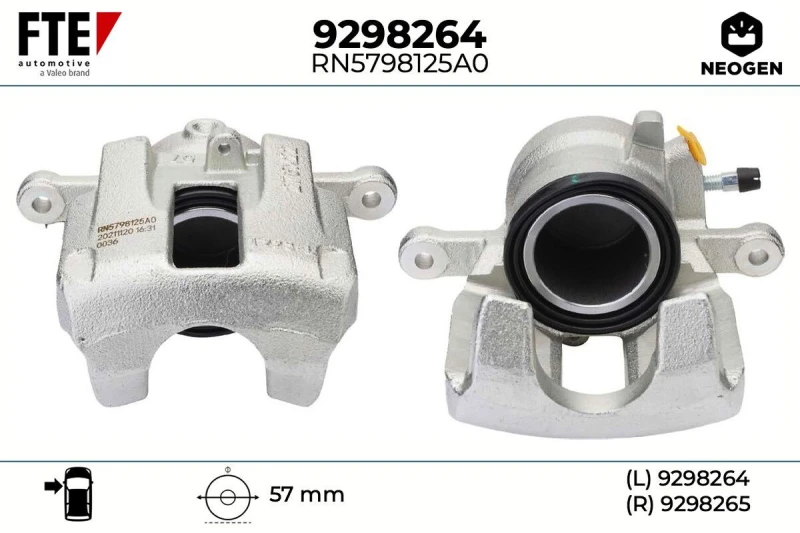 Image of Brake caliper FTE 9298264