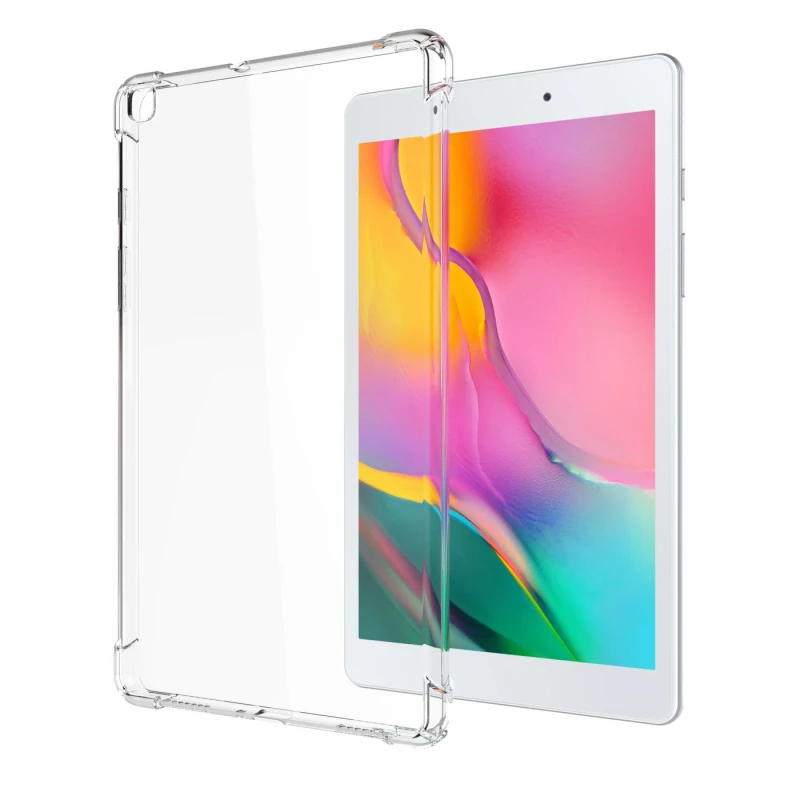 Image of eSTUFF ES680107-BULK tablet case 20.3cm (8") Cover Transparent