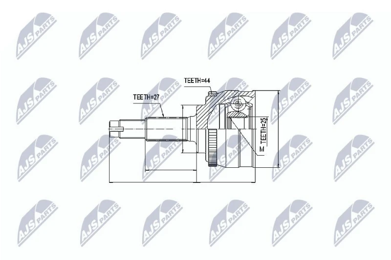 Image of NTY CV joint kit NTY NPZ-NS-001