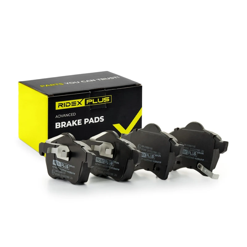 Image of RIDEX PLUS Brake pad set RIDEX PLUS 402B0691P