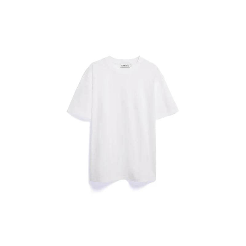 Image of ARMEDANGELS Mid Weight T-Shirt Armedangels Maarkos Blanc Male M