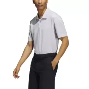 Image of adidas OTTOMAN STRIPE PRIMEGREEN POLO SHIRT grey two - 2XL