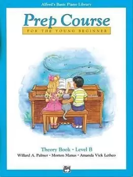Image of Alfred's Basic Piano Prep Course Theory, Bk B by Willard A Palmer