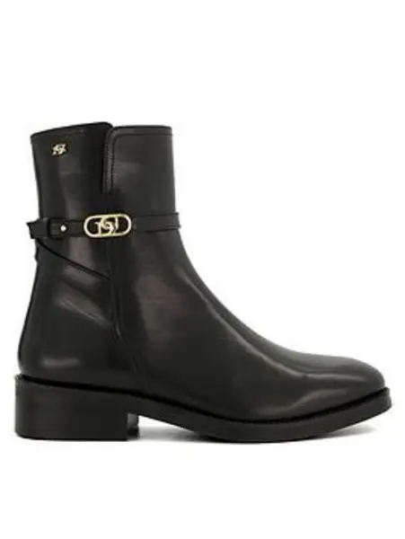 image of Dune London Praising Ankle Boots - Black VLTG9 Female 3,4,5