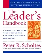 Image of leaders handbook making things happen getting things done