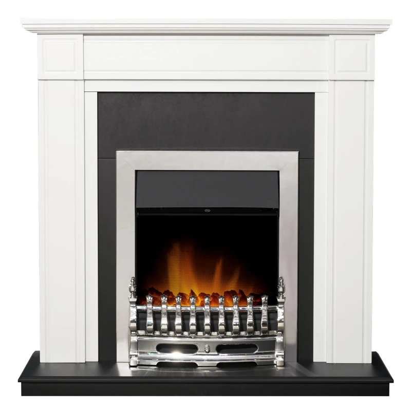 Image of Adam Adam Georgian Surround and Blenheim Electric Fire Suite