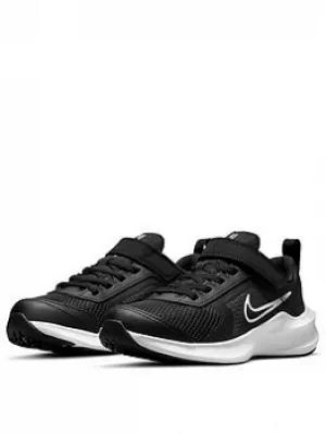 Image of Nike Downshifter 11 (psv), Black/White, Size 1