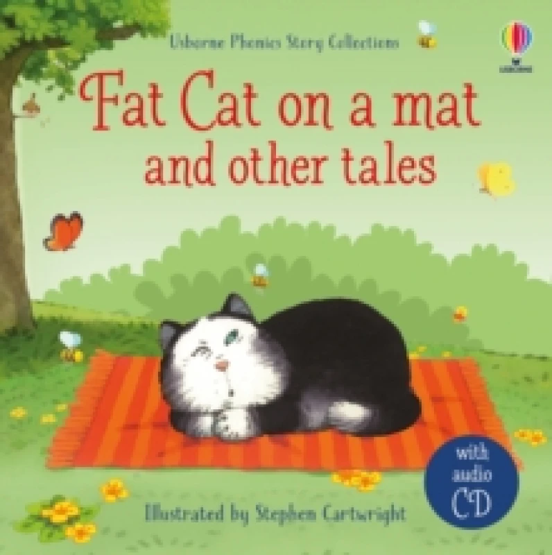 Image of Lesley Sims Fat cat on a mat and other tales with CD Book Multi unisex