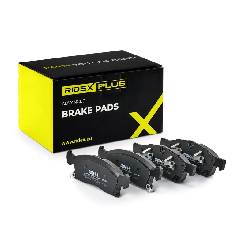 Image of RIDEX PLUS Brake pad set RIDEX PLUS 402B0605P