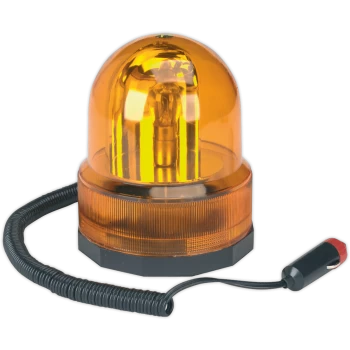 Image of Sealey Magnetic Rotating Amber Beacon