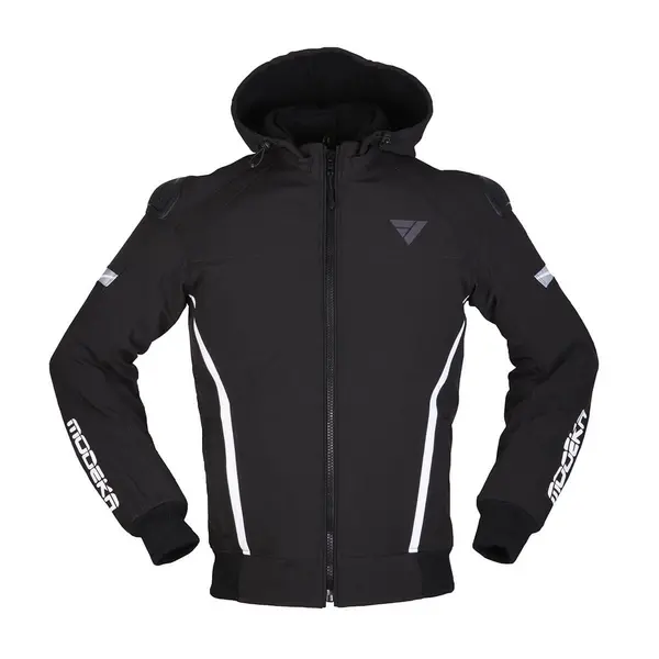 Image of Modeka Clarke Sport Jacket Black White Size 3XL