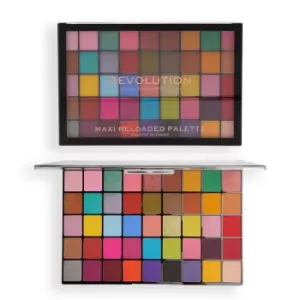 image of Makeup Revolution Maxi Reloaded Eyeshadow Palette Colour Wave