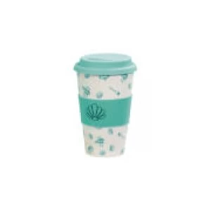 image of Funko Homeware Disney Colour Block Under The Sea Bamboo Lidded Mug