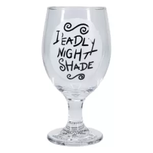 Image of Nightmare Before Christmas Pint Glass Deadly Night Shade