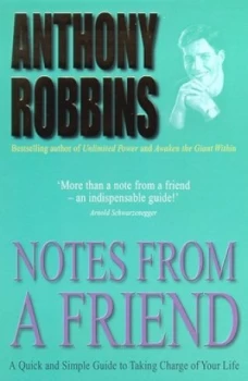 Image of Notes from a Friend by Tony Robbins Paperback