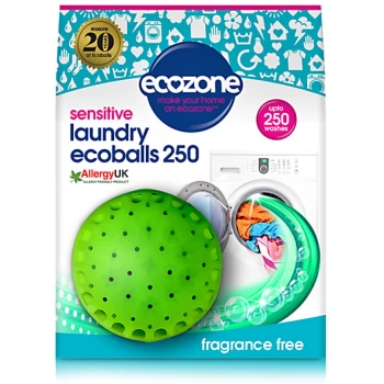 image of Ecozone Ecoballs 250 Washes - Fragrance Free