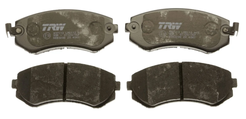 Image of TRW GDB3208 Brake pad set with acoustic wear warning Brake Pad Set,disc brake (402)