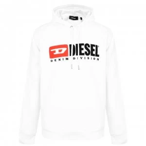 image of Diesel OTH Hoodie - White 100