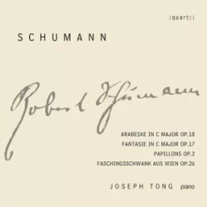 Image of Schumann Arabeske in C Major Op 18/Fantasie in C Major by Robert Schumann CD Album