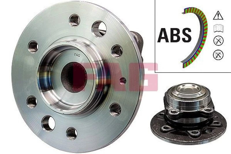 Image of Wheel bearing kit FAG 713 6980 30