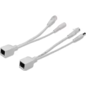 Image of Digitus DN-95001 PoE cable set (splitter + injector) 10 / 100 MBit/s Passive