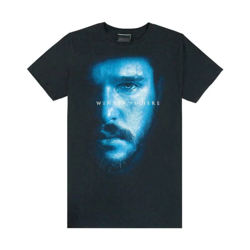 Image of (XX-Large) Game of Thrones Short Sleeved T-Shirt (Mens Black)