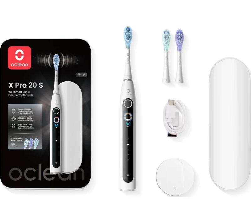 Image of OCLEAN X Pro 20 Electric Toothbrush - White 6970810556971