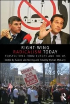 Image of Right-Wing Radicalism Today by Sabine Von Mering Paperback