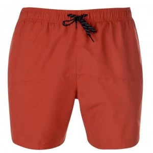 image of Farah Sport Docherty Swim Shorts - Red Ochre