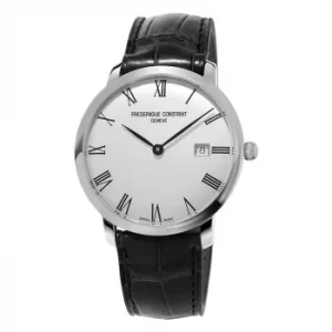 Frederique Constant Slimline Mens Stainless Steel Watch