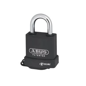 image of ABUS Mechanical 83WP/53mm Extreme Weatherproof Padlock Closed Shackle