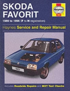 Image of Skoda Favorit Service and Repair Manual by R. M Jex and Andrew Hamlin Hardback