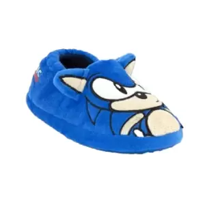 image of Sonic The Hedgehog Childrens/Kids 3D Slippers (1 UK) (Blue)