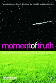 Image of Moment of Truth by Andreas Bauer Hardback