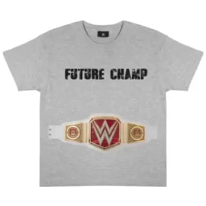 Image of WWE Girls Future Champ T-Shirt (12-13 Years) (Heather Grey)