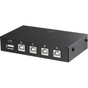 Image of Renkforce 1368984 4 Port USB Switch