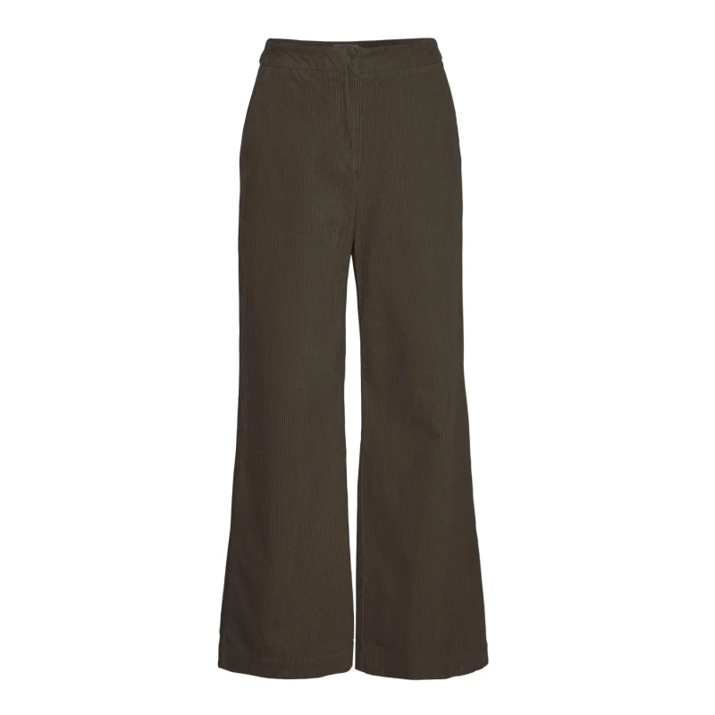 Image of moss copenhagen Womens high waist Trousers Moss Copenhagen Geggo Vert Female M