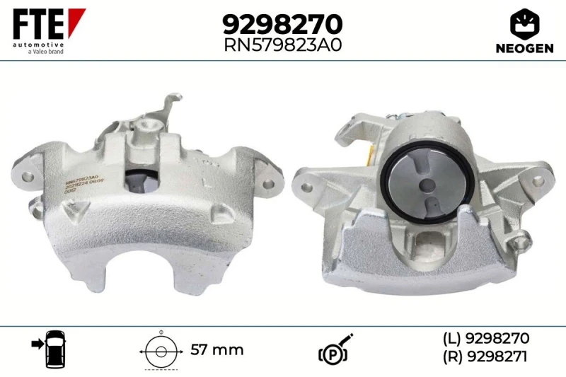 Image of Brake caliper FTE 9298270