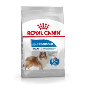 image of Royal Canin Maxi Light Weight Care Adult Dog Food Dry 12kg